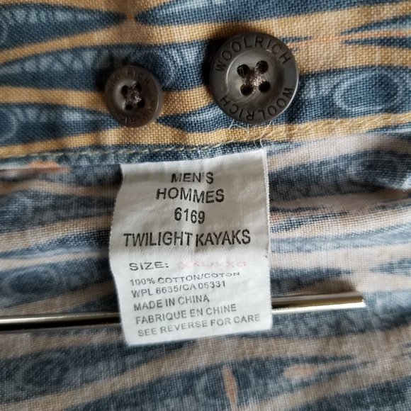 Woolrich Kayak Shirt XXL-Rare, Vintage - Picture 5 of 5